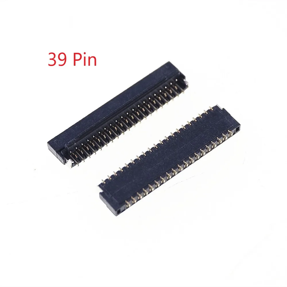 10 шт. SMD низкопрофильный разъем FPC FFC 0 3 мм 39 контактный двухсторонний для припоя PCB