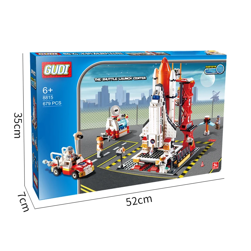 

Space shuttle launch center,boy's love plastic building block toys,education assembling building toy