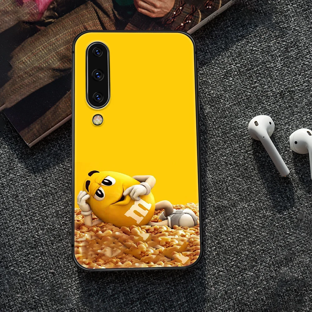 

M&M's Chocolate candy Phone Case Cover For Samsung Galaxy A10 A11 A20 E A21 A30 A40 A41 A50 A51 A70 A71 A81 S 4G 5G black Cell