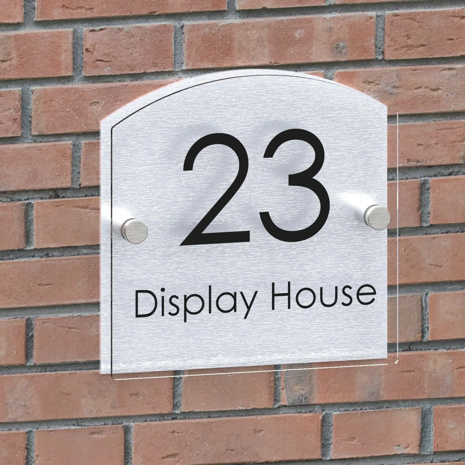 Displaypro акриловая табличка с цифрами для дома прозрачная дверная из плексигласа