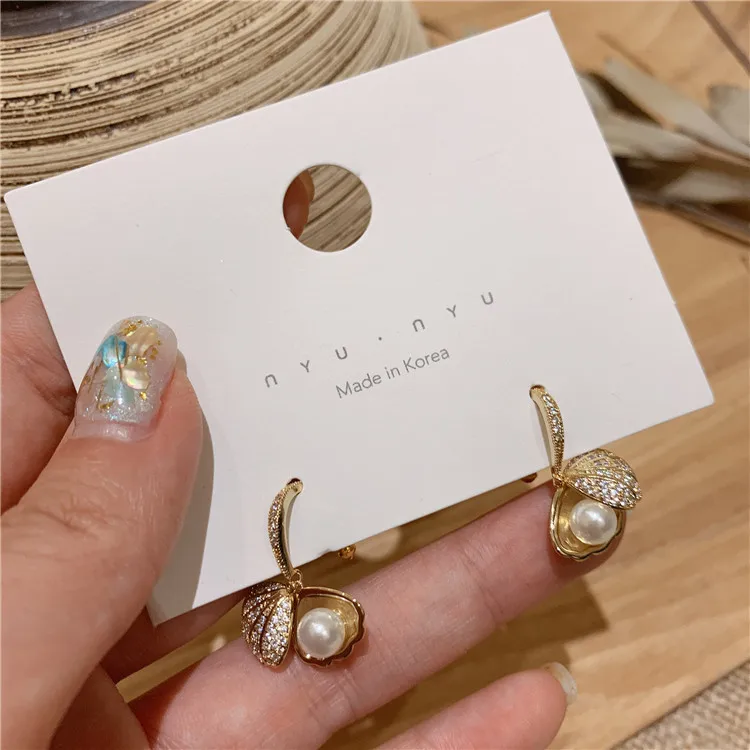 Женские Геометрические серьги с кристаллами висячие в богемном стиле