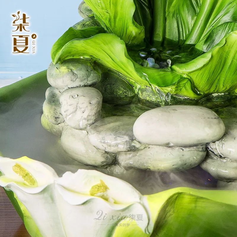 Для гостиной, офиса, фонтан для проточной воды, украшение дома, Xuanguan, изделие ручной работы, качели, креативный подарок, humidifie