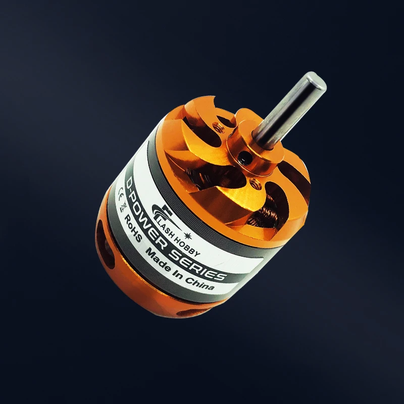 FLASHHOBBY-Dron cuadric&oacute;ptero de carreras de alta calidad D3530, 3530, 1100KV, 1400KV, 1700KV, 2-4S, Motor sin escobillas, FPV-4