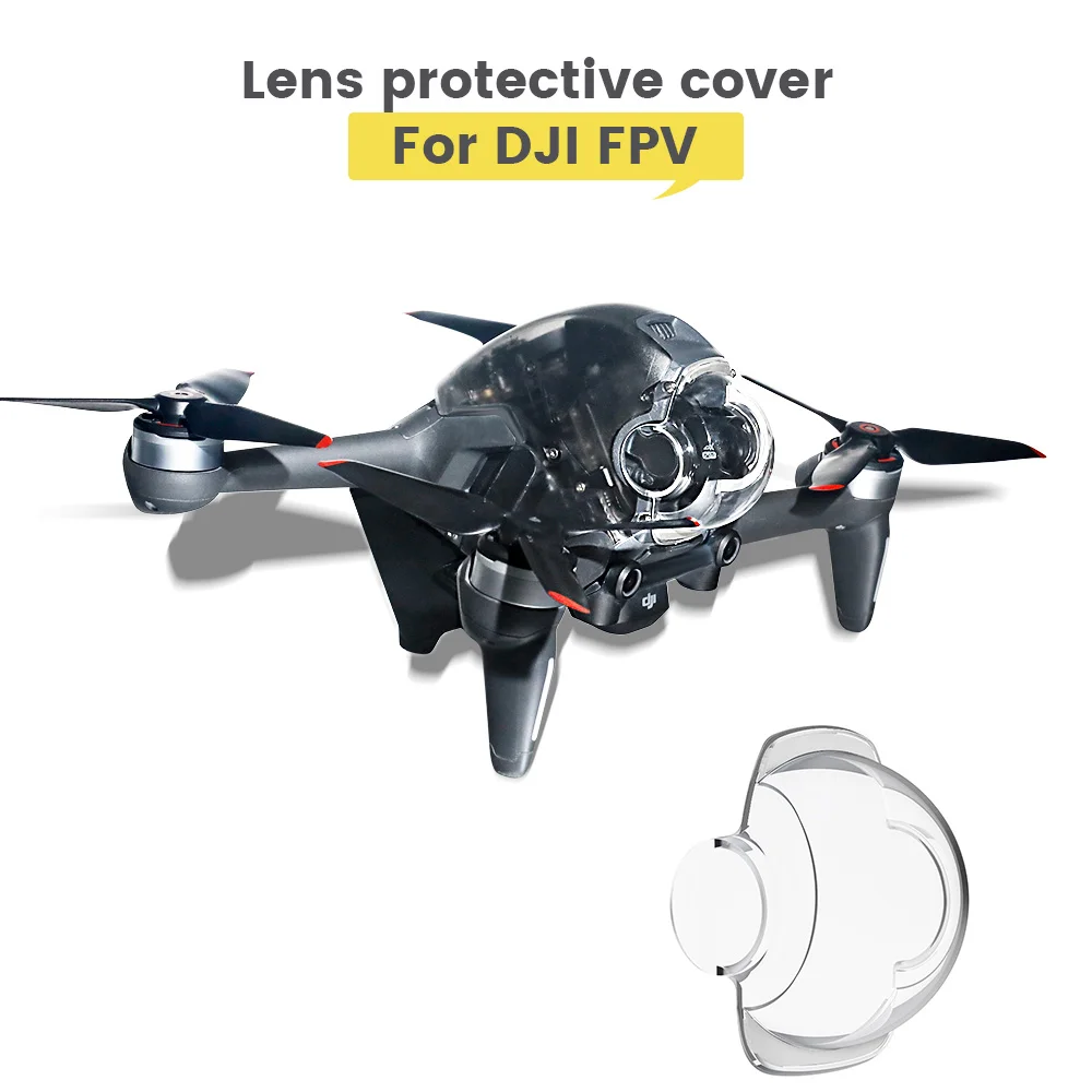 Прозрачная защита для объектива карданного подвеса DJI FPV Пыленепроницаемая от