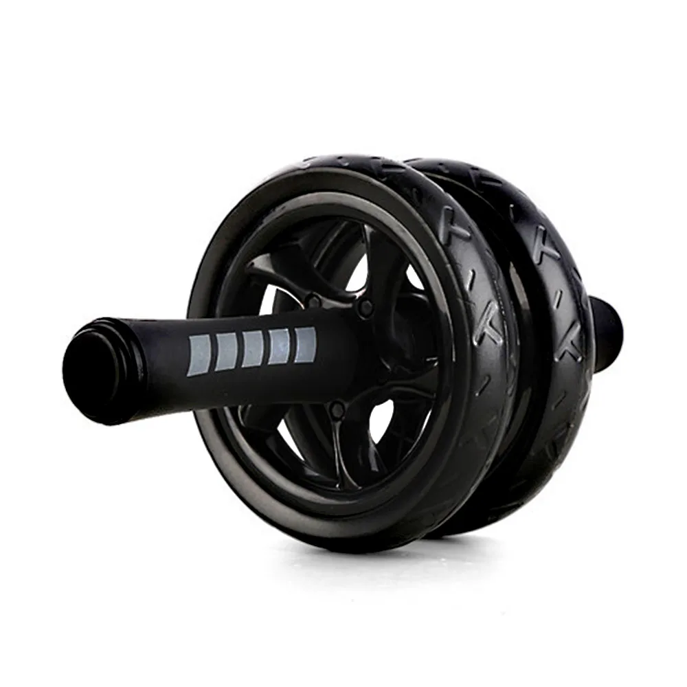 

Silent Double Abdomen Wheel Abdominal Wheel Sports Abdomen Roller Exercise Wheel Fitness Equipment Roller Muscle Wheel Trainer