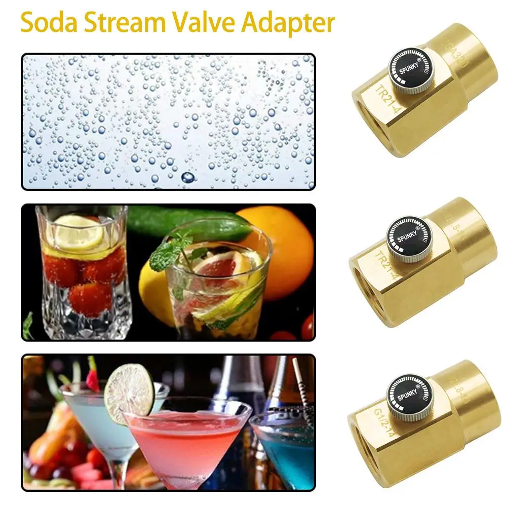 

Soda Stream Soda Adapter Cylinder Refilling Adapter Conversion Adapter for Soda Stream