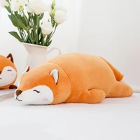 455869cm cute fox plush toy kawaii stuffed plush doll comfortable living room pillow plushie sofa cushion child birthday gift