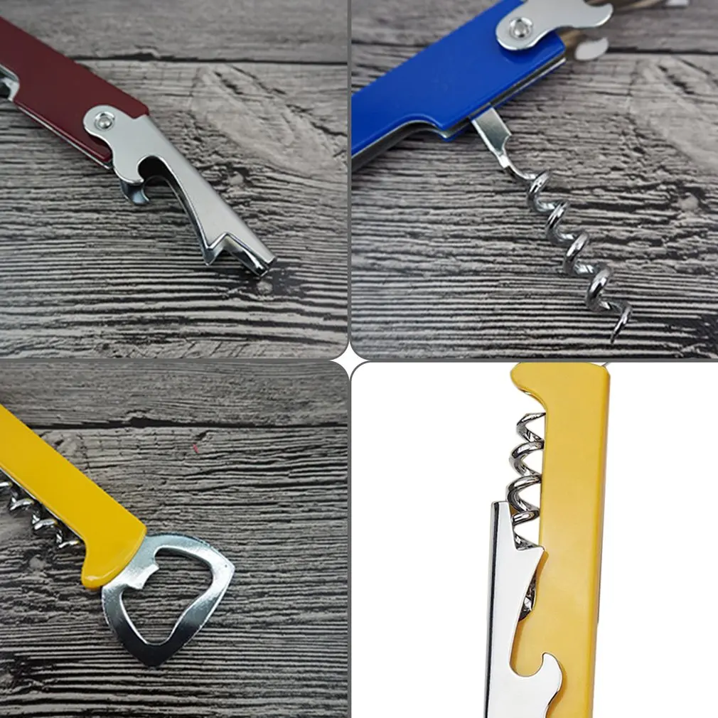 Профессиональный штопор для бутылок из нержавеющей стали полипропиленовый