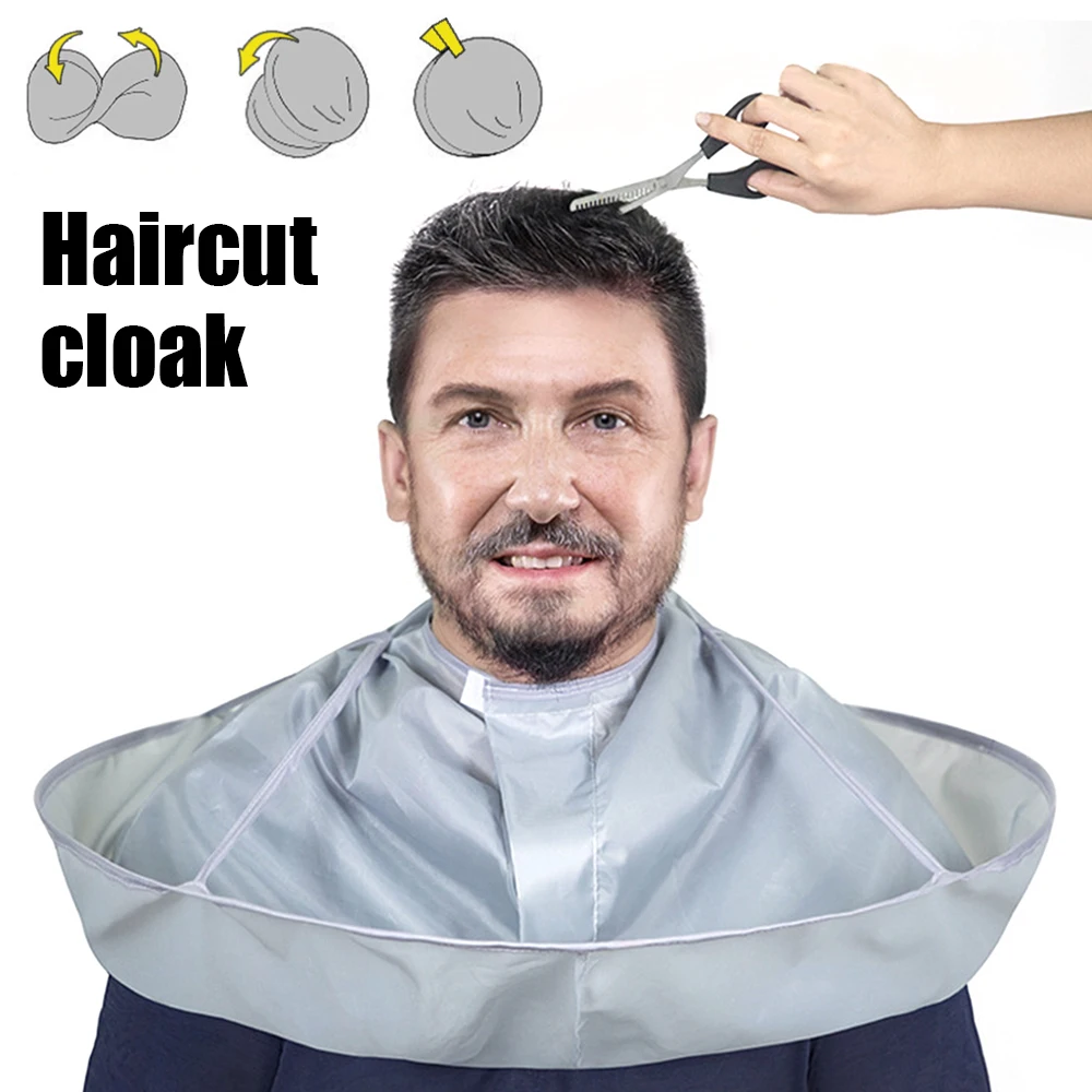 

Hair Accessories Foldable Salon Hair Cutting Home Umbrella Hairdressing Cape Cover Cloth Barber Haircut Tool DIY 1pc Hair Cloak