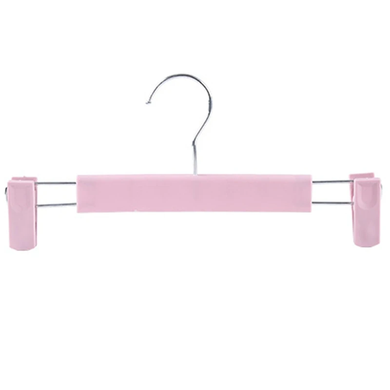 Вешалки для одежды черные пластиковые вешалки и штанов с 2 регулируемыми