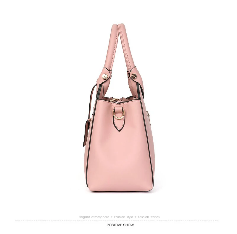 ZMQN Handbags For Women Cute Pink Luxury Shoulder Bag Leather Hand Bag Candy Solid Handbag Hgigh Quality Torebki Damskie A849