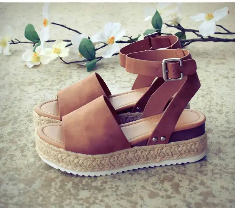 

Wedges Shoes For Women High Heels Sandals Summer Shoes 2019 Flip Flop Chaussures Femme Platform Sandals Plus Size 35-43