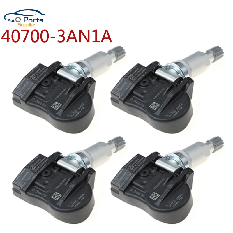 Новинка 4 шт. 40700-3AN1A датчик контроля давления в шинах для cJuke Cube Versa Leaf Sentra 407003AN1A автозапчасти