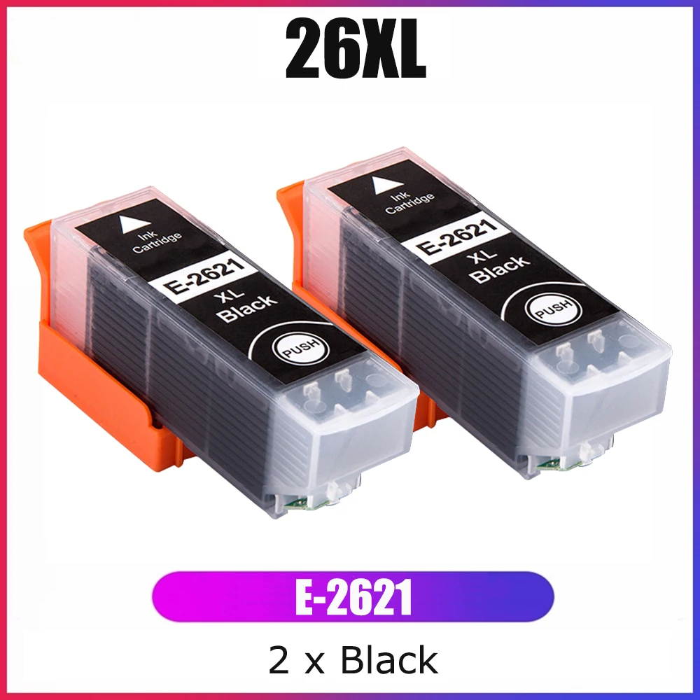 YC совместим с принтером Epson T2621 (26XL) | Для выражения Premium XP 510 520 600 605 610 615 620 625 700 710 720 800
