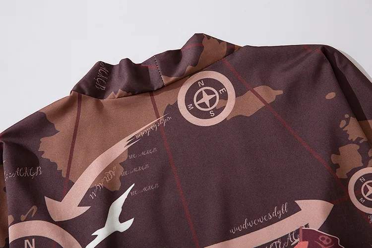 Кимоно Yukata кардиган мужское японское кимоно с принтом азиатское косплей костюм