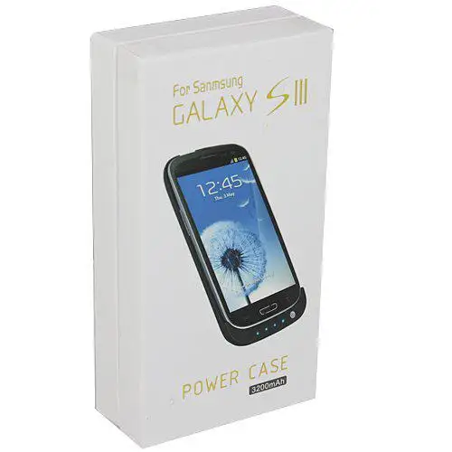 Портативный внешний аккумулятор на 3200 мА · ч для Samsung I9300 Galaxy S III внешняя батарея