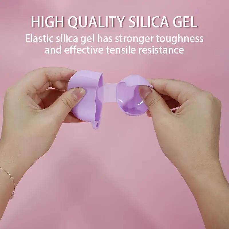 

Silicone Skin Cover Wireless Headset Protective Cover Shell Protector with Carabiner for Lenovo LP1 Wireless Heaset