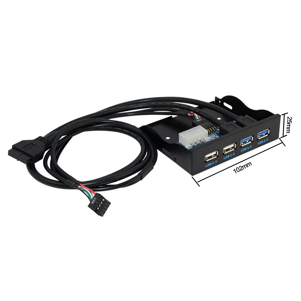 Адаптер для кабеля передней панели dri920pin 2 порта USB 3 0 USB3.0 пластиковый кронштейн ПК