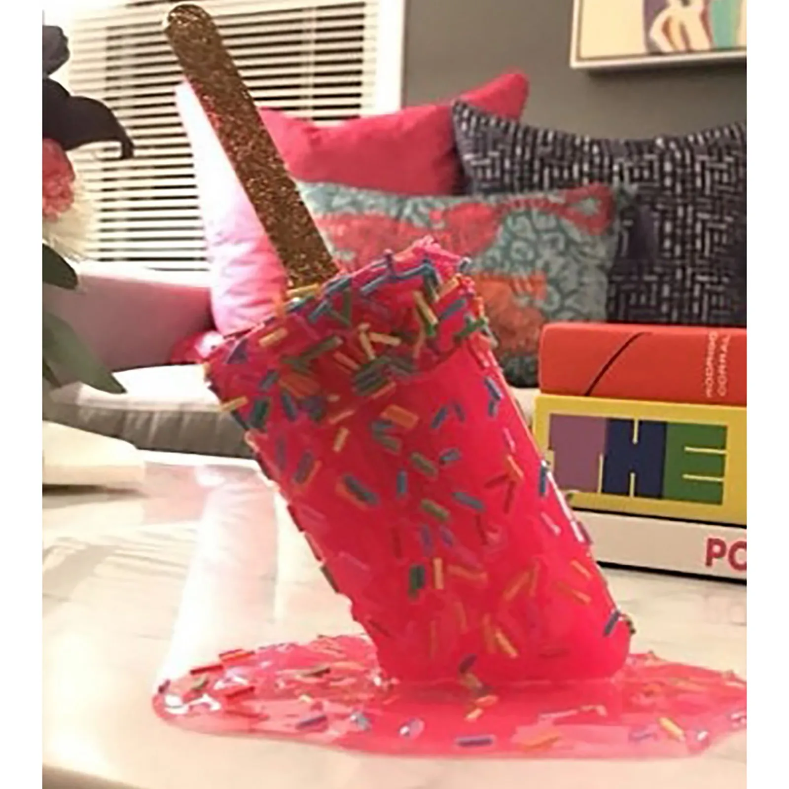 Домашний декор прозрачные плавки в виде мороженого и Скульптура миниатюрные