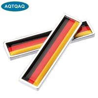 1 pair country national flag germany hot metal stickers car styling motorcycle accessories badge label emblem car stickers