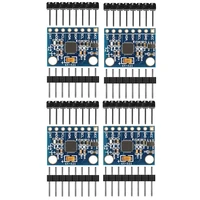 4 x gy 521 mpu 6050 mpu6050 6dof module 3 axis gyroscope 3 axis accelerometer for raspberry pi and for arduino projects