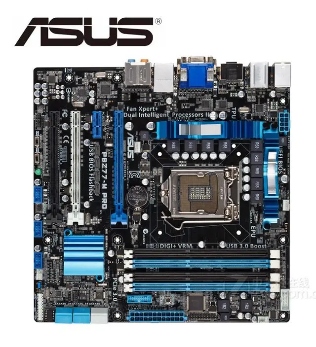 Preise Für ASUS P8Z77-M PRO Original Motherboard LGA 1155 DDR3 Für I3 I5 I7 Cpu 32GB USB 2,0 USB 3,0 Z77 Verwendet Desktop Motherboard