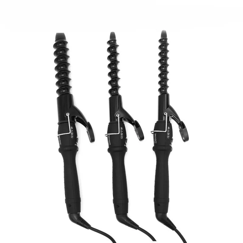 

110-240V Magic Pro Hair Curlers Roller Electric Curl Ceramic Spiral Hair Curling Iron Wand Machine Roller Beadm 22 25 32mm