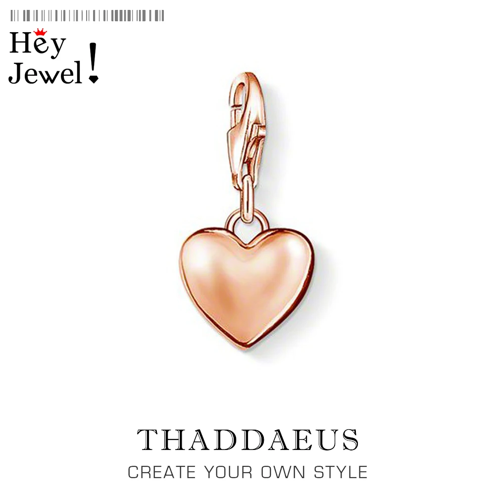 

Розовое золото Цвет кулоны в форме сердца очарование 925 стерлингового серебра ожерелье, Женские Ювелирные изделия, ожерелье, 2019 Новинка зим...