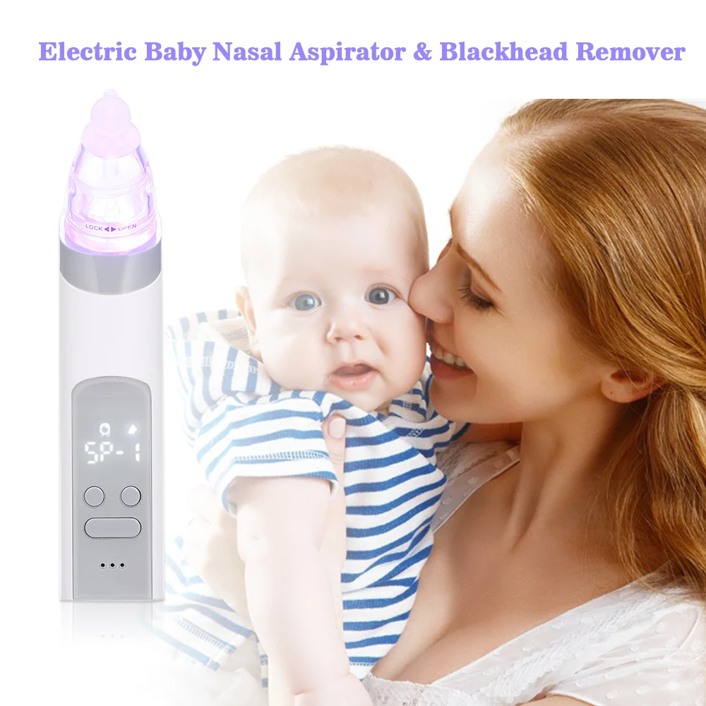 Очиститель носа детский Назальный аспиратор Электрический присоска для