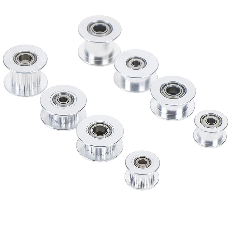 

2GT 16Teeth Or 20 Teeth Synchronous Wheel Idler Pulley Bore 3mm Or 5mm With Bearing For GT2 Timing Belt Pitch: 2 (mm)