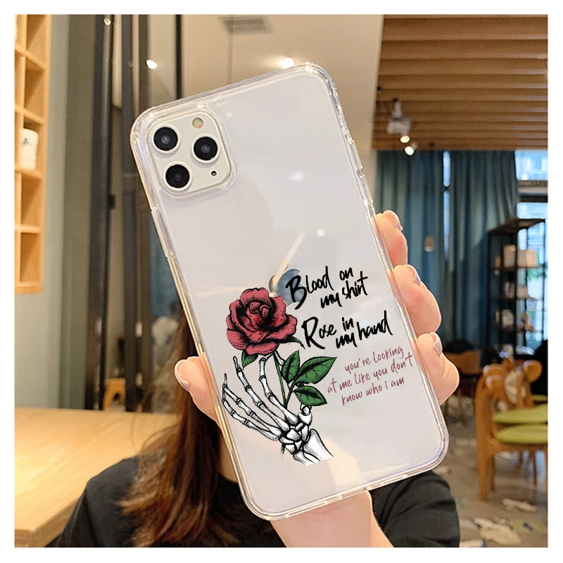 5Sos band youngкровь 5 секунд лета ТПУ чехол для телефона iPhone 12 11 Pro Max X XR XS 8 7 Plus Mini Fundas