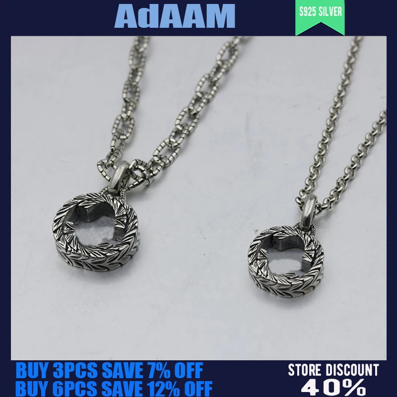 

S925 Sterling Silver New Gg Necklace Couple Style Fashion Hip-hop Personality Original High-quality Luxury Jewelry Retro Party