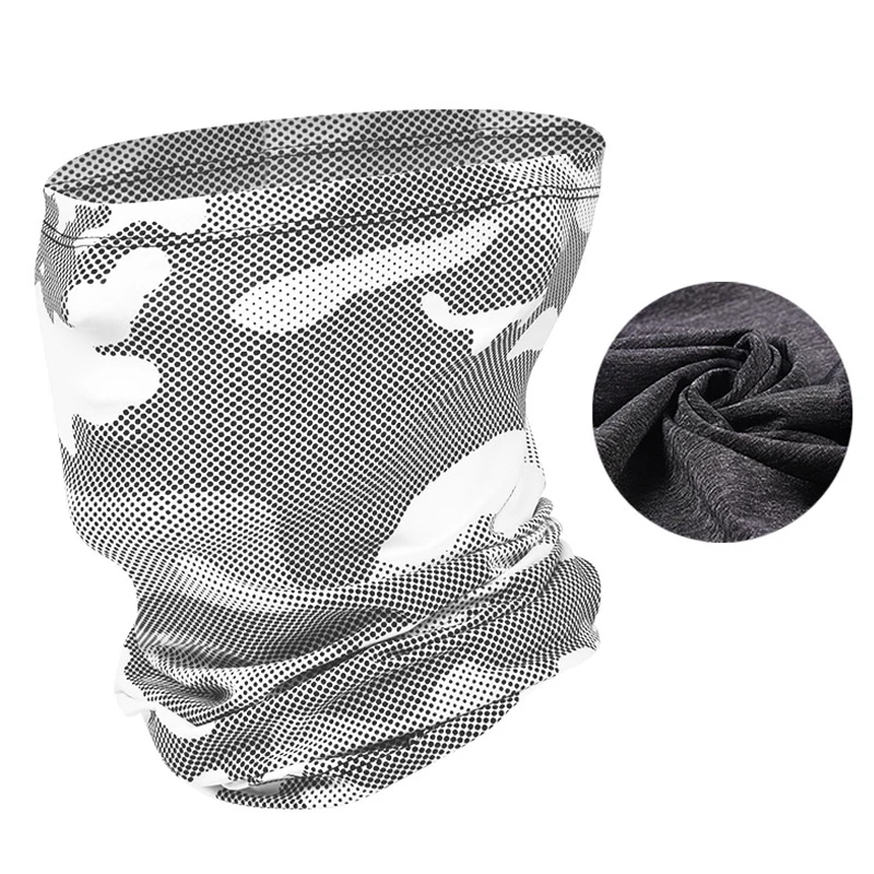 

Summer Fishing Scarf Face Cover Neck Gaiter Dustproof Cycling Headscarf Sun Protection Motorcycle Hiking Balaclava