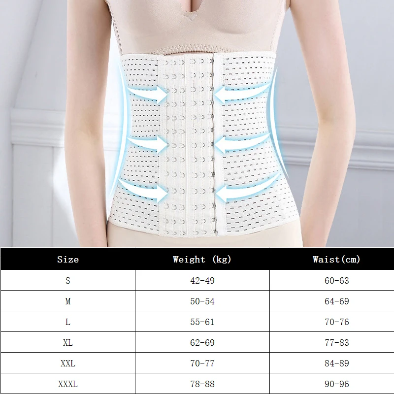 

Woman Shaper Girdle Belt Shapewear Waist Trainer Belt Woman Postpartum Belly Slimming Belt Clothes For