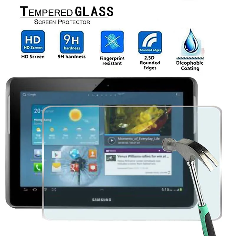 Для Samsung Galaxy Tab 2 p5100 10 1 &quot Премиум планшет 9H Закаленное стекло Защитная пленка