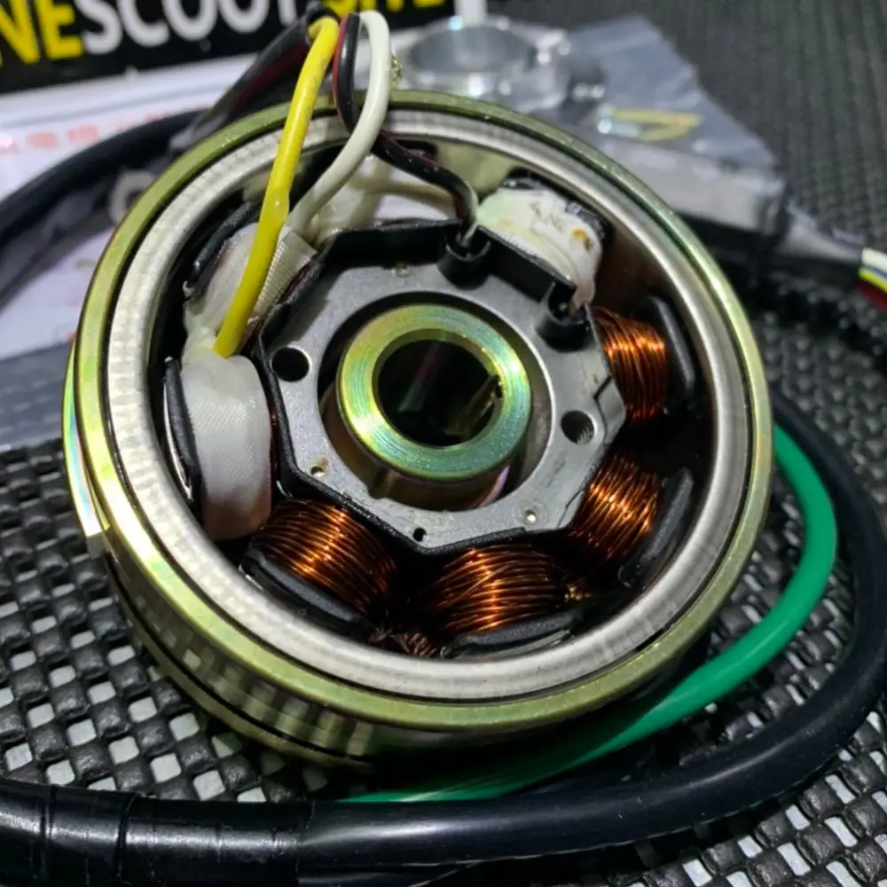 Легкий ротор зажигания DIO50 AF18 AF28 с 8 катушками для мощности двигателя BWSP