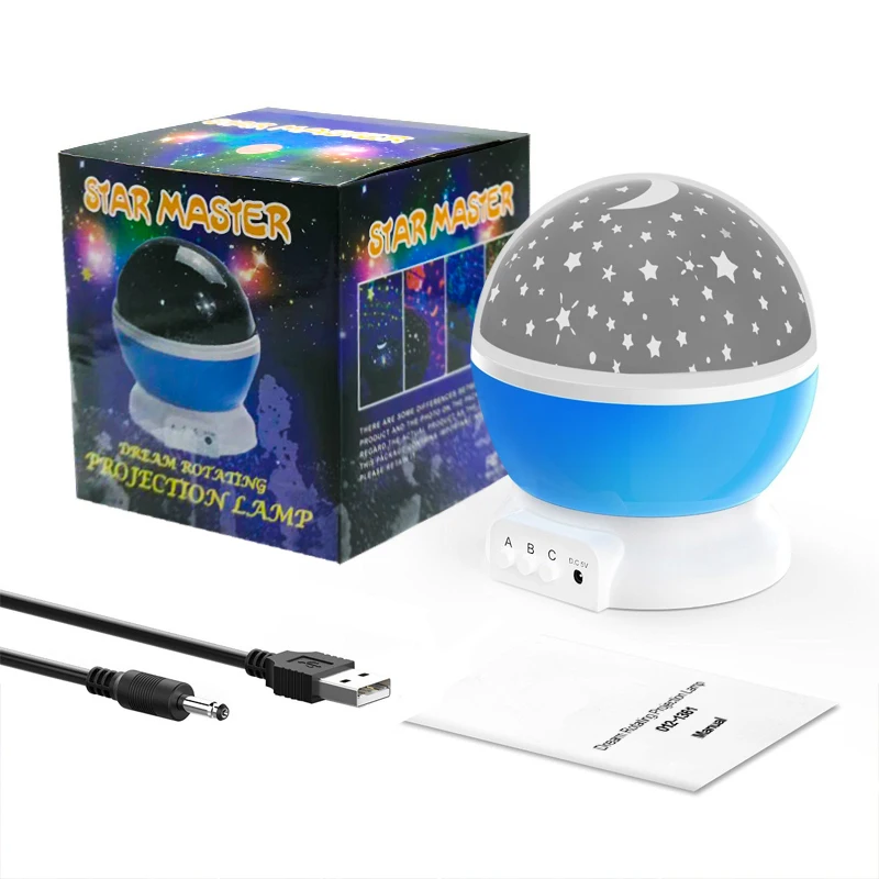 LSL светодиодный светильник звездного неба RGB 3 цвета 8 режим проектор Звезда Луна