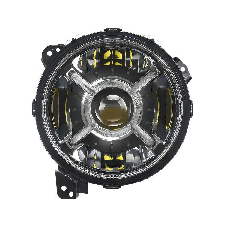 

ASEND NEW arrival round 9inch led headlight fit for Jeep Wrangler JL 2018 2019 directly easy installation