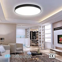 ultra thin led ceiling light for bedroom kitchen cold white 18w ac 220v fixture panel light wall lamp
