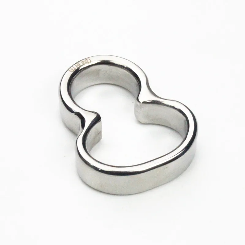 Высококачественная подвеска в форме мошонки из нержавеющей стали 8 бондаж на