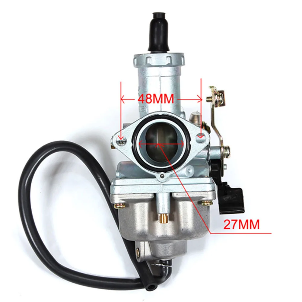 Дроссель карбюратор PZ27mm подходит для 125 150 200 250 300cc квадроциклы вездеходы картинг велосипеды для езды по бездорожью