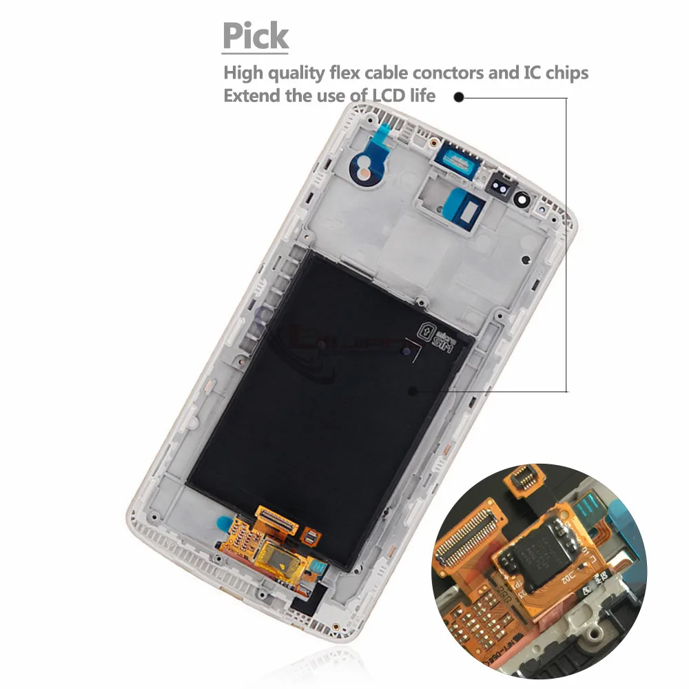 AAA + 5 &quotэкран для LG G3 D850 ЖК дисплей с сенсорным экраном дигитайзер комплект замены