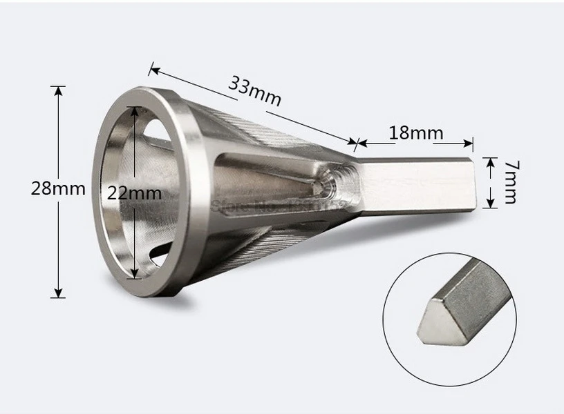 Фаски для внешней фаски инструменты из нержавеющей стали удаления заусенцев