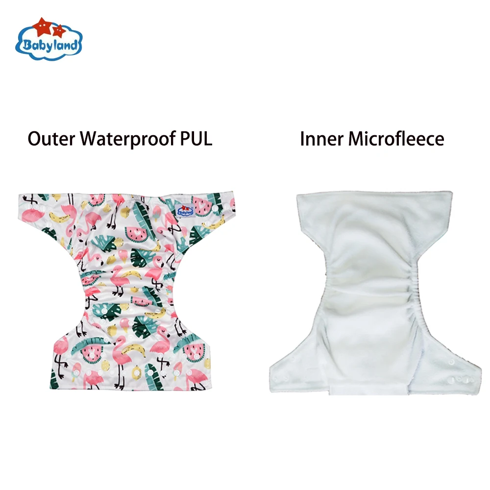 Babyland B класс запас подгузники в одной девушки печати Большая скидка с Rrice 2 6 USD