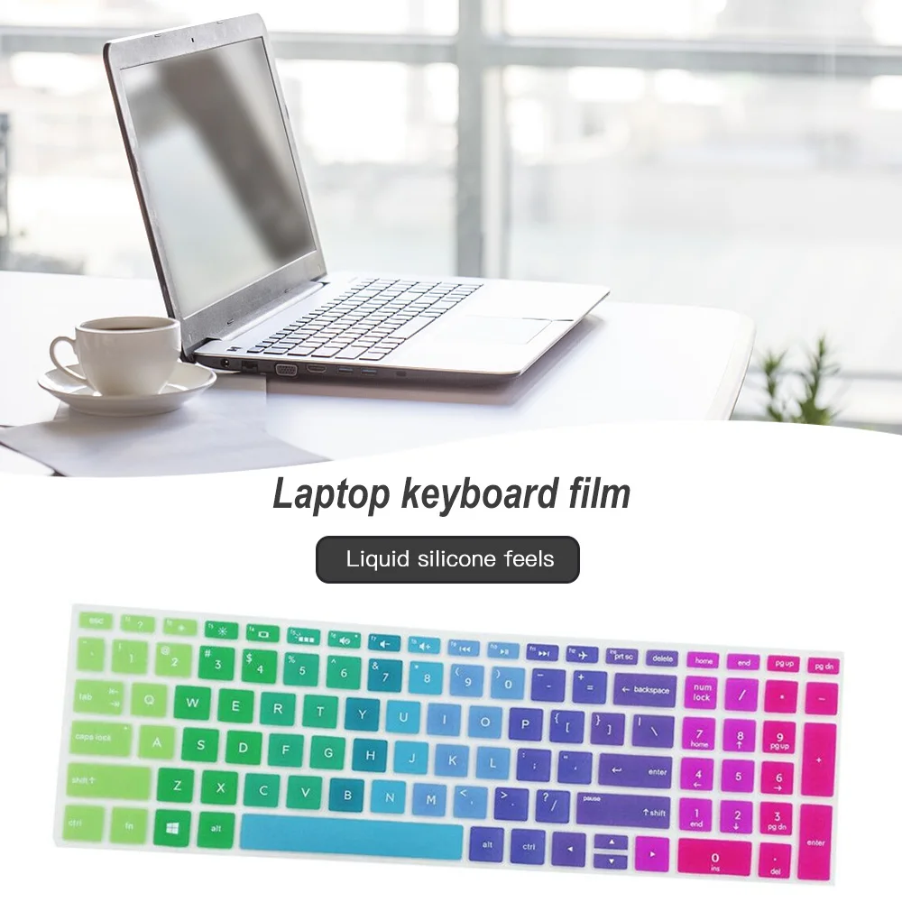 

Подходит для 2,5-дюймовой защитной пленки клавиатуры HP, Водонепроницаемая силиконовая защитная крышка клавиатуры