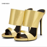 bbzai 2020 new pattern summer high quality ms banquet sandals 11cm thin heels sexy peep toe womens shoes fashion show 3 13 14