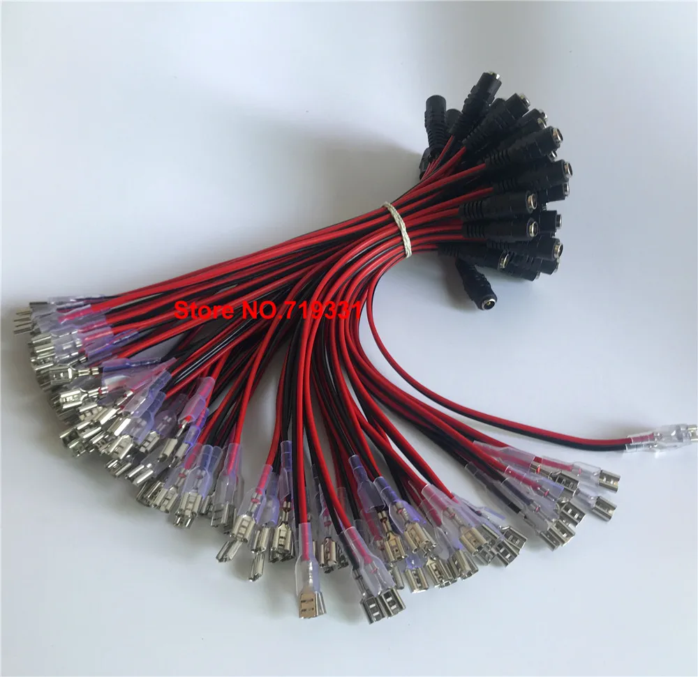 Кабель сделай сам 6 3 мм зажимы для гнездовой розетки постоянного тока кабель по