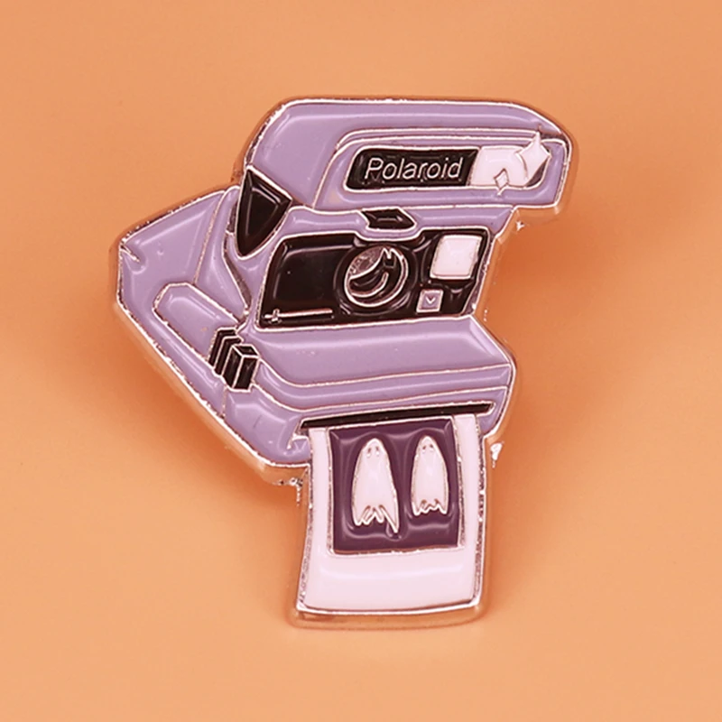 Брошь в виде призраков от Beetlejuice Polaroid без ног эмалированные металлические значки
