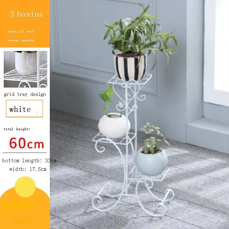 

Напольная декоративная металлическая подставка для украшения стола, балкона, балкона, цветов, растений
