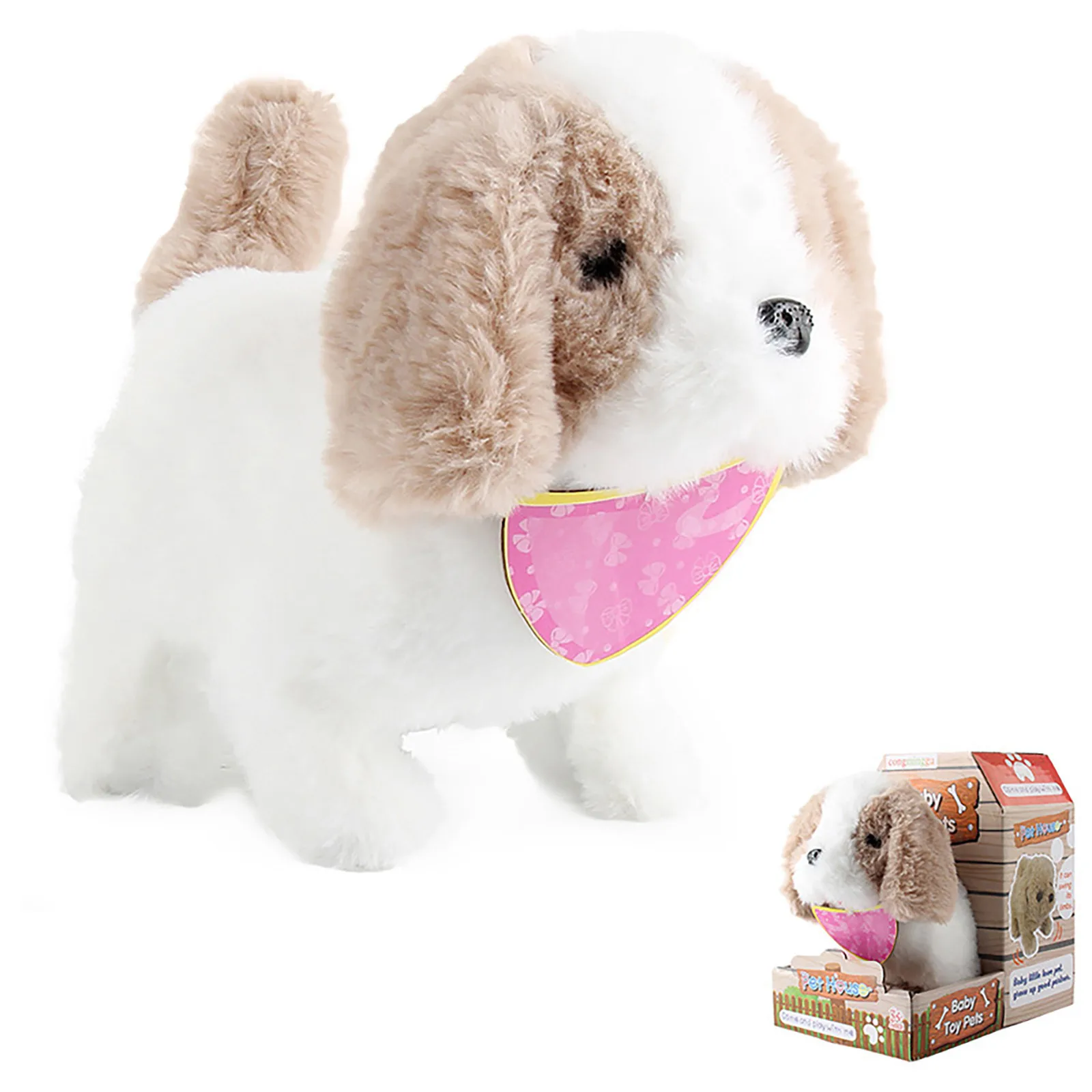 Детский Электрический симулятор собаки плюшевые игрушки будут называться